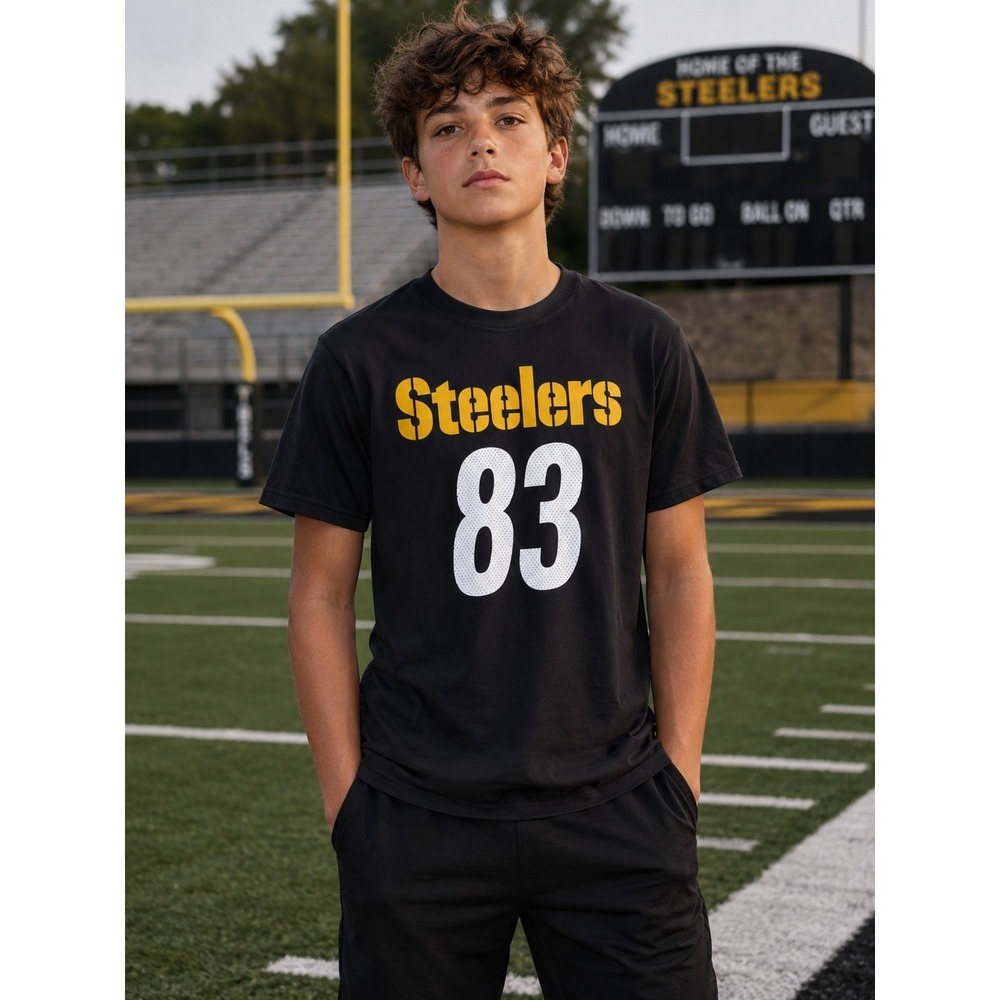 Pittsburgh Steelers Youth XL T-shirt Heath Miller #83 -Item#81